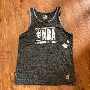 New NWT NBA Shirt Tank Top Gray Basketball Men’s Size Medium M